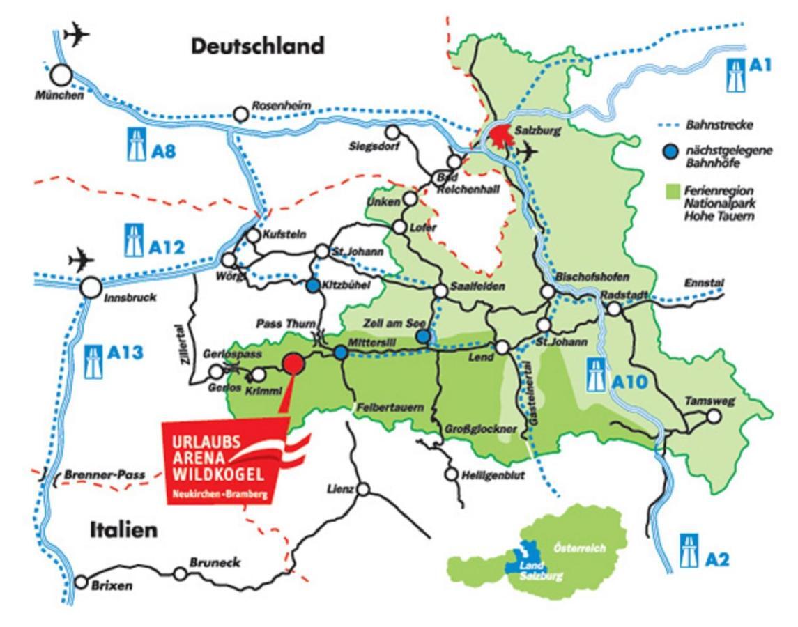 Villa Zeppelin - App Aquamarin Bramberg am Wildkogel Exteriör bild